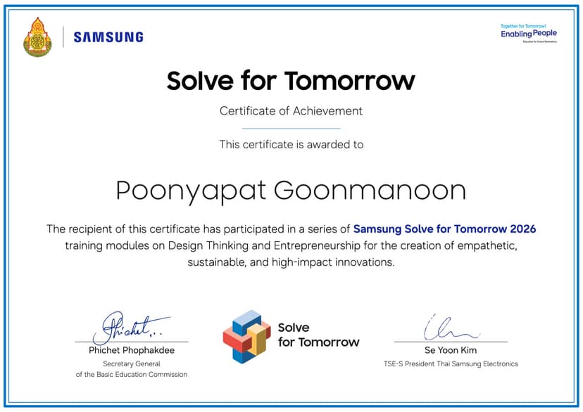 Samsung Solve for Tomorrow 2026